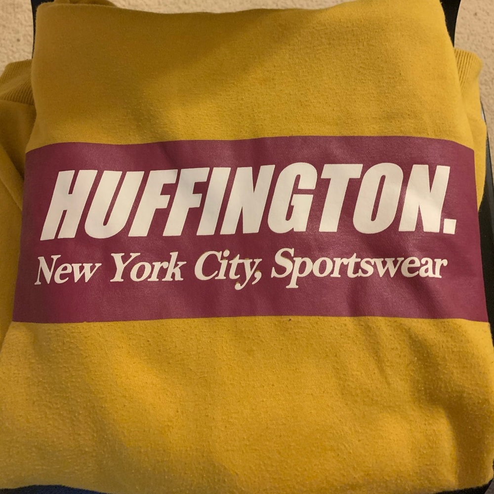 Yellow hoodie